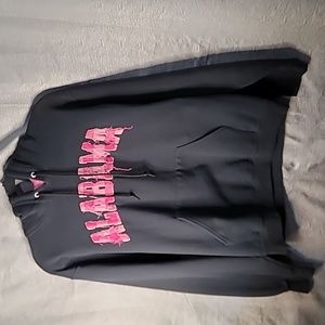 Medium Alabama Hoodie with pink Distressed letters